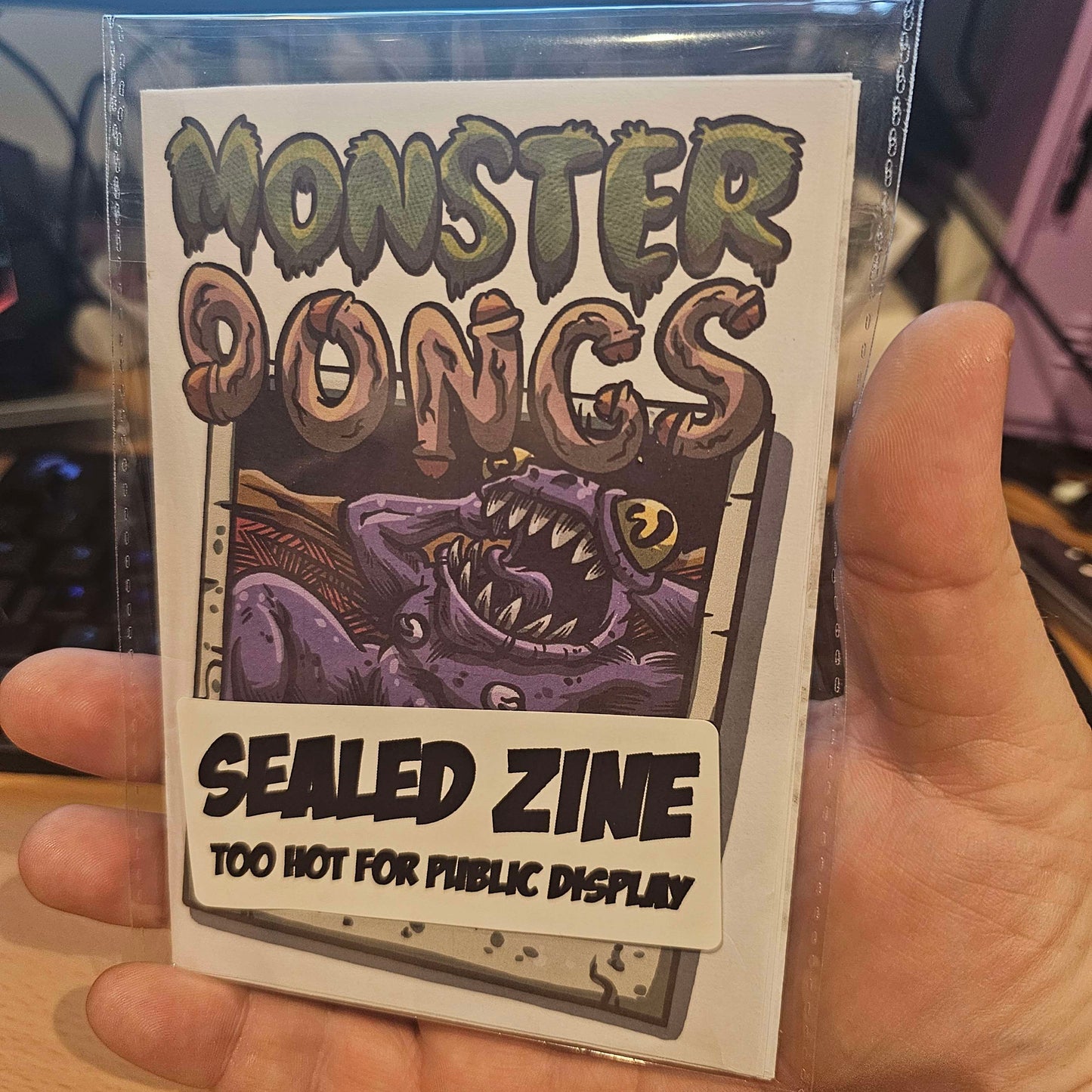 Monster Dongs - A silly zine full of monstrous appendages!