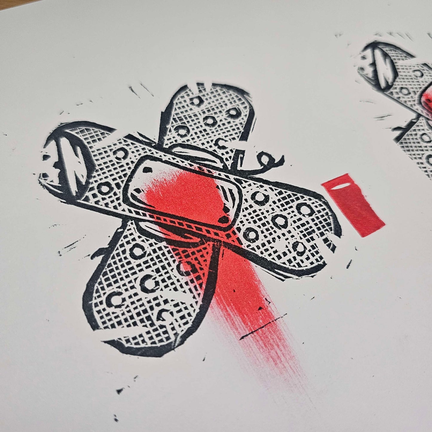 Trauma - Block Print - Limited Edition