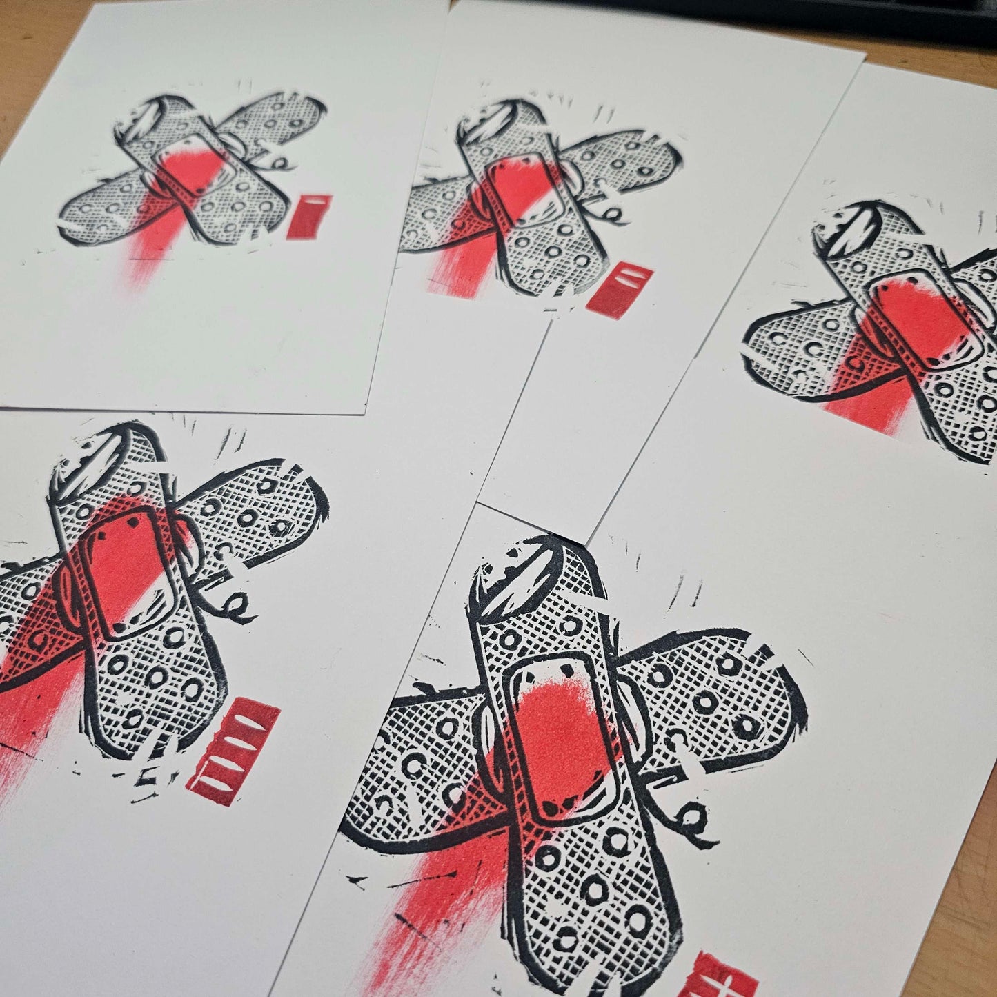 Trauma - Block Print - Limited Edition